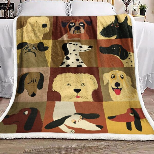 Dog Fleece Blanket Sherpa Blanket