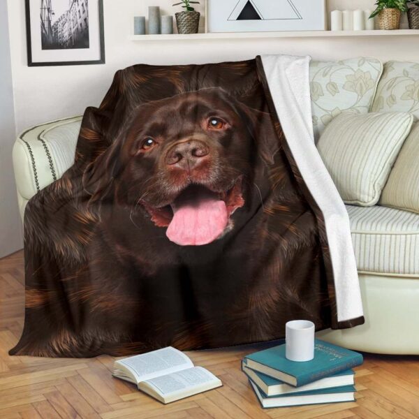 Labrador Fleece Blanket Sherpa Blanket
