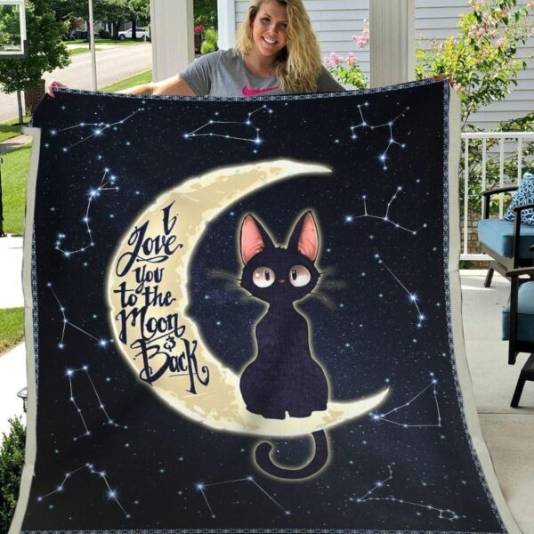 I Love You To The Moon And Back Fleece Blanket Sherpa Blanket