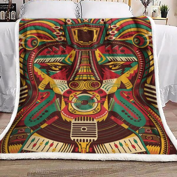 Lion Fleece Blanket Sherpa Blanket