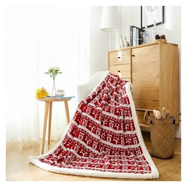 Owl Fleece Blanket Sherpa Blanket