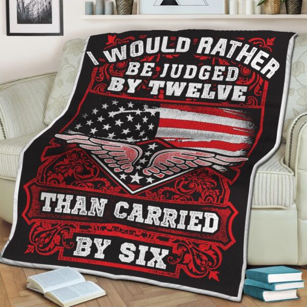 Veteran Fleece Blanket Sherpa Blanket