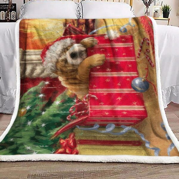Bulldog Fleece Blanket Sherpa Blanket