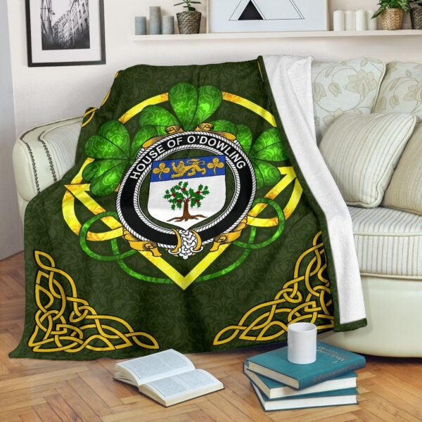 Odowling Ireland Fleece Blanket Sherpa Blanket