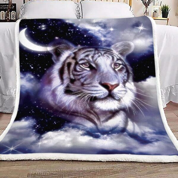 Tiger Fleece Blanket Sherpa Blanket