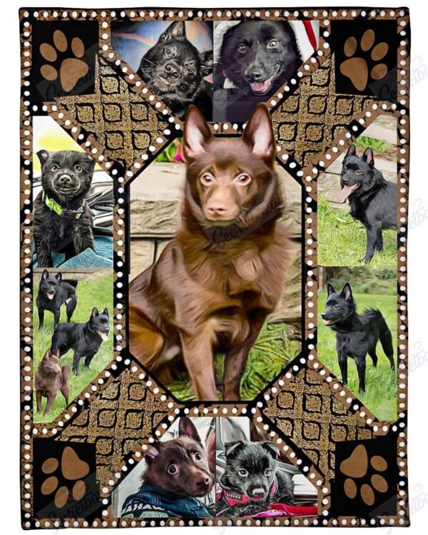 Schipperke Pictures Fleece Blanket Sherpa Blanket