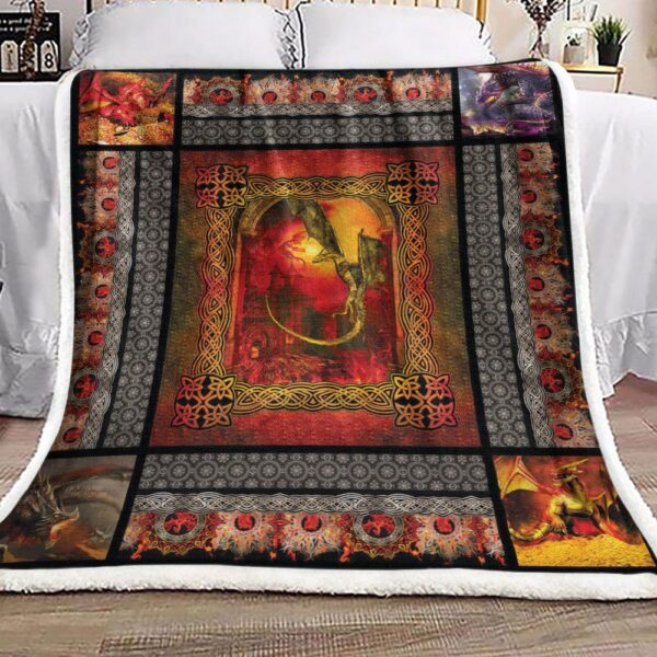 Dragon Fleece Blanket Sherpa Blanket
