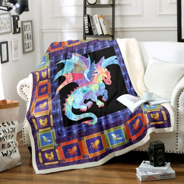 Dragon Fleece Blanket Sherpa Blanket