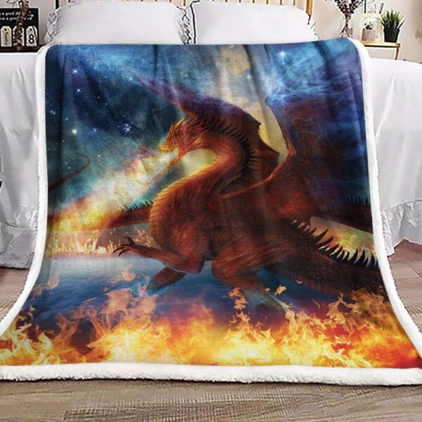 Lord Of The Celestial Dragons Fleece Blanket Sherpa Blanket