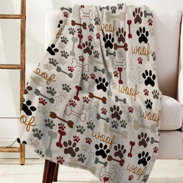 Dog Fleece Blanket Sherpa Blanket
