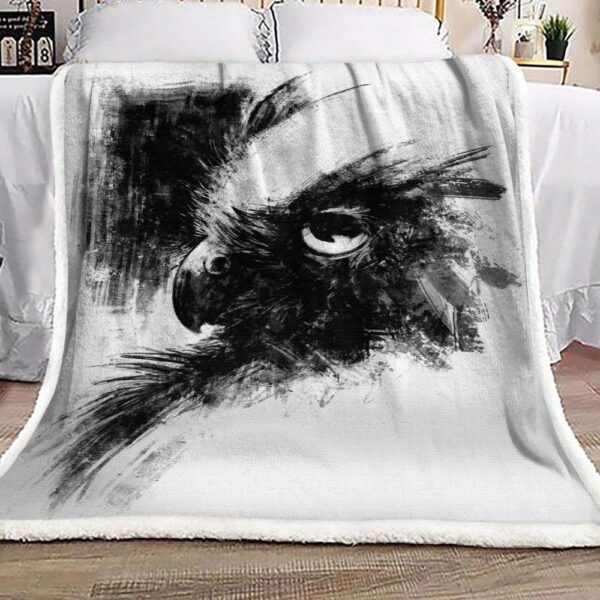 Owl Fleece Blanket Sherpa Blanket