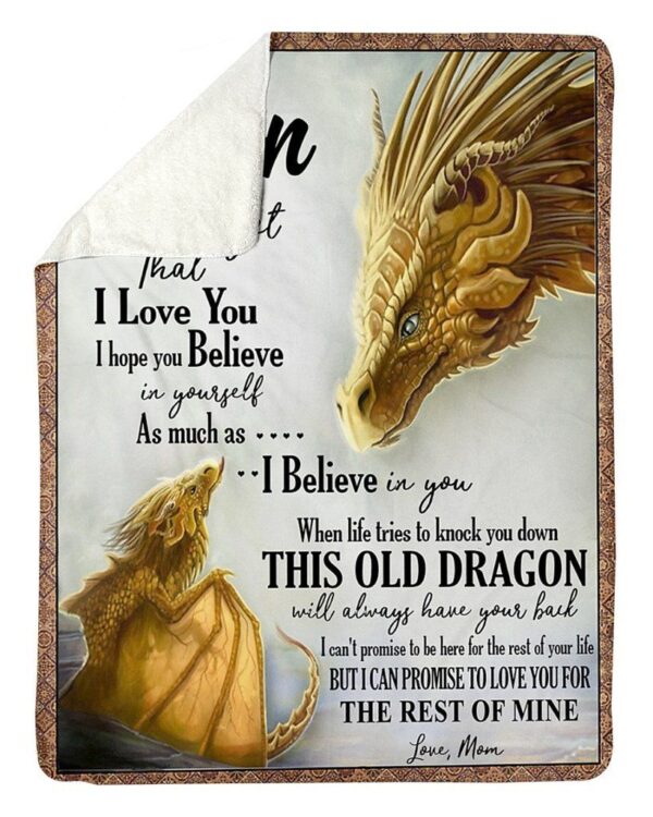Dragon Fleece Blanket Sherpa Blanket