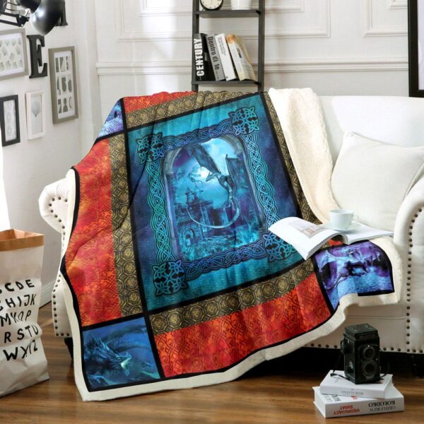 Dragon Fleece Blanket Sherpa Blanket