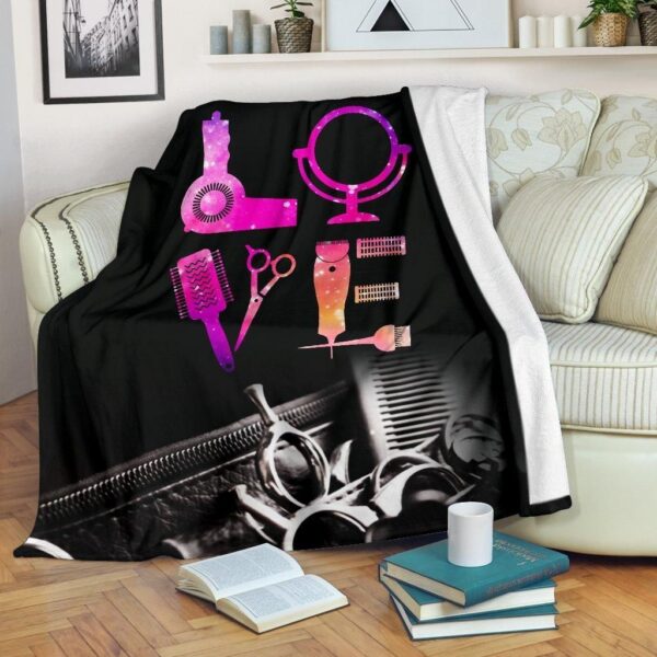 Hair Love Fleece Blanket Sherpa Blanket