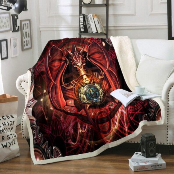 Dragon Fleece Blanket Sherpa Blanket