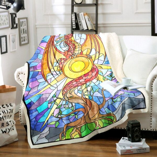 Dragon Fleece Blanket Sherpa Blanket