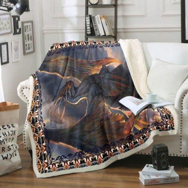 Dragon Fleece Blanket Sherpa Blanket