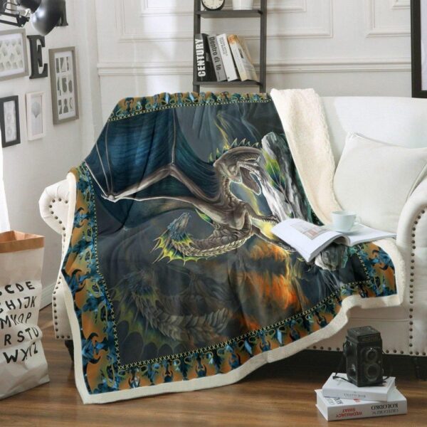 Dragon Fleece Blanket Sherpa Blanket