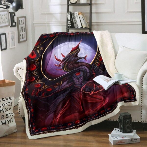 Dragon Fleece Blanket Sherpa Blanket