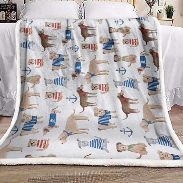 Dog Fleece Blanket Sherpa Blanket