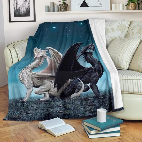 Dragon Fleece Blanket Sherpa Blanket