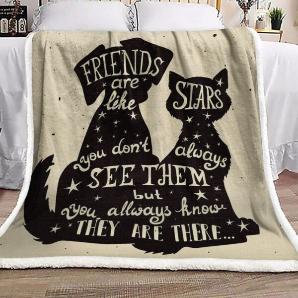 Dog And Cat Fleece Blanket Sherpa Blanket