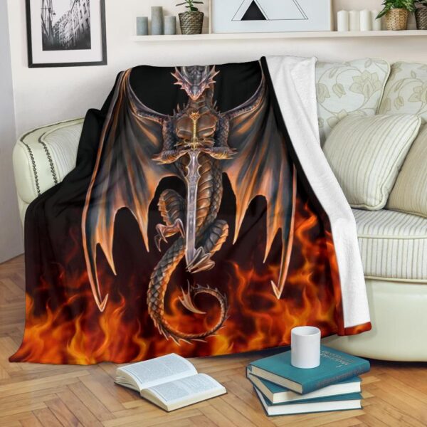 Dragon Fleece Blanket Sherpa Blanket