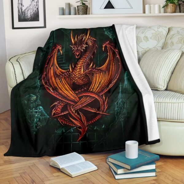 Dragon Fleece Blanket Sherpa Blanket