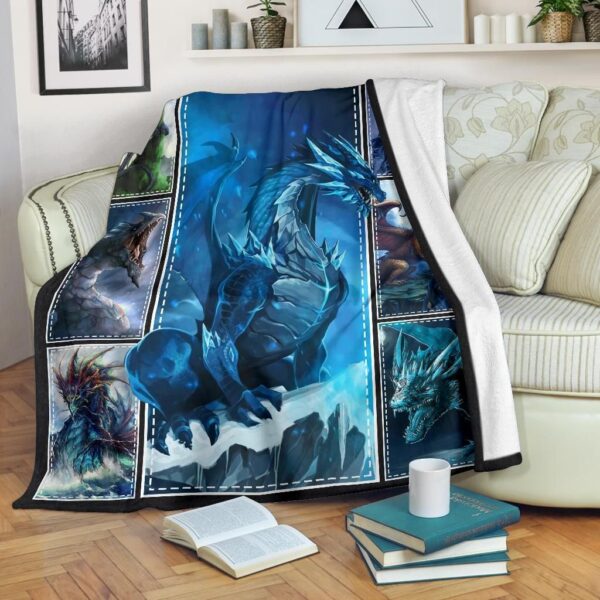 Dragon Fleece Blanket Sherpa Blanket