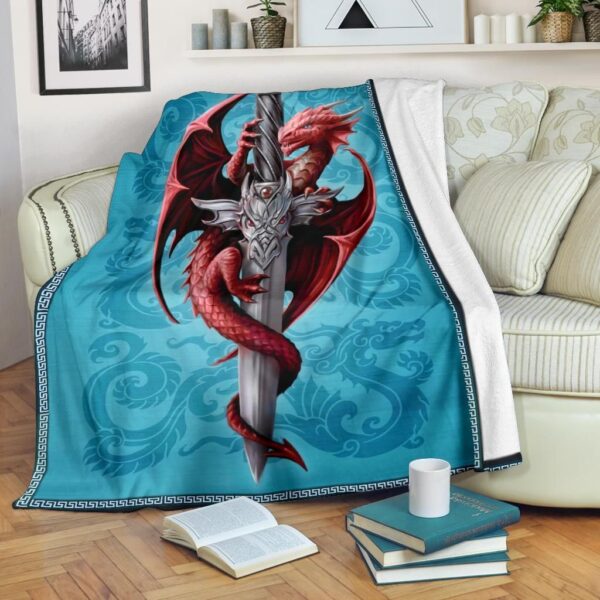 Dragon Fleece Blanket Sherpa Blanket