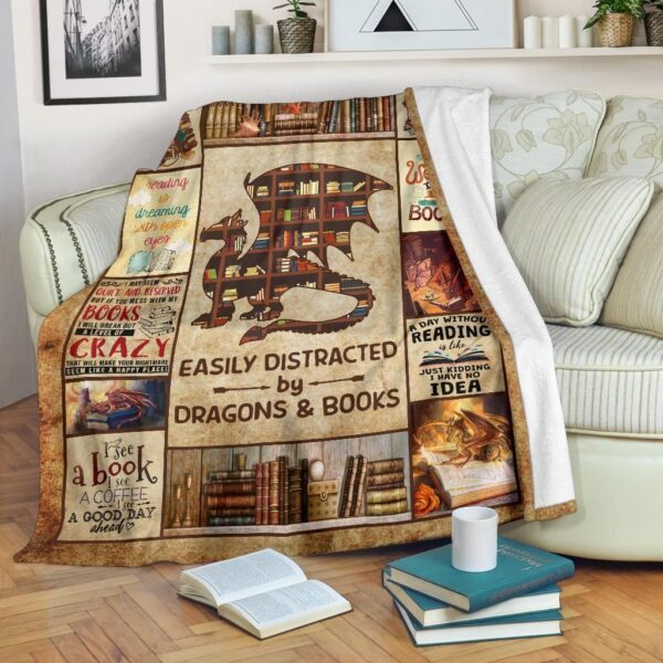 Dragon Fleece Blanket Sherpa Blanket