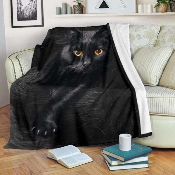 Cat Fleece Blanket Sherpa Blanket