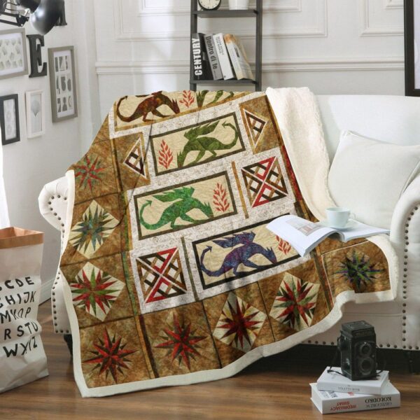 Dragon Fleece Blanket Sherpa Blanket