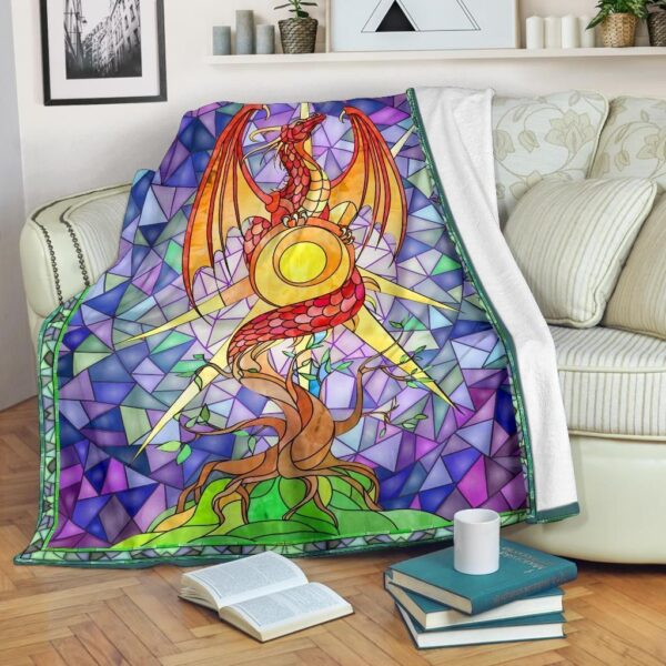 Dragon Fleece Blanket Sherpa Blanket