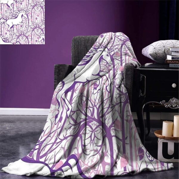 Horse Fleece Blanket Sherpa Blanket