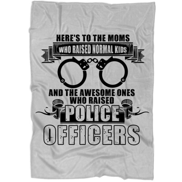 Cool Police Officers Fleece Blanket Sherpa Blanket