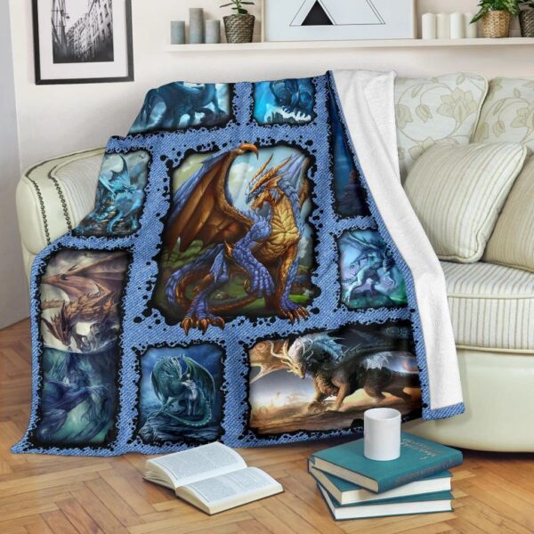 Dragon Fleece Blanket Sherpa Blanket