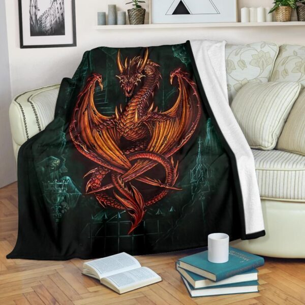 Dragon Fleece Blanket Sherpa Blanket