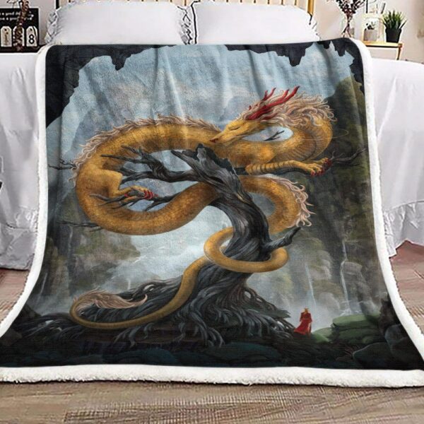 Dragon Fleece Blanket Sherpa Blanket