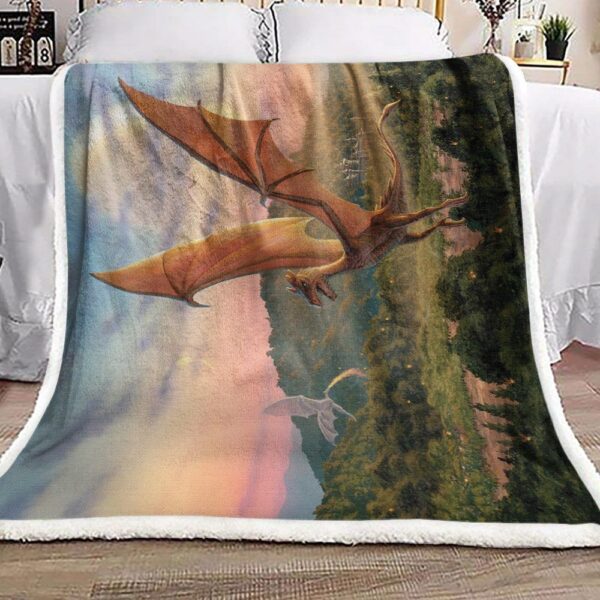 Dragon Fleece Blanket Sherpa Blanket