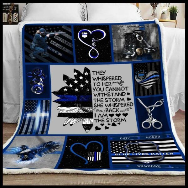Police - They Whisper Fleece Blanket Sherpa Blanket