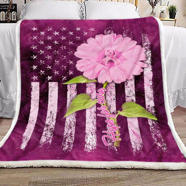 Hope For Are Fleece Blanket Sherpa Blanket