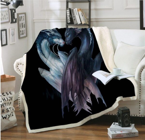 Dragon Fleece Blanket Sherpa Blanket