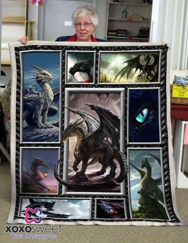 Dragon Fleece Blanket Sherpa Blanket
