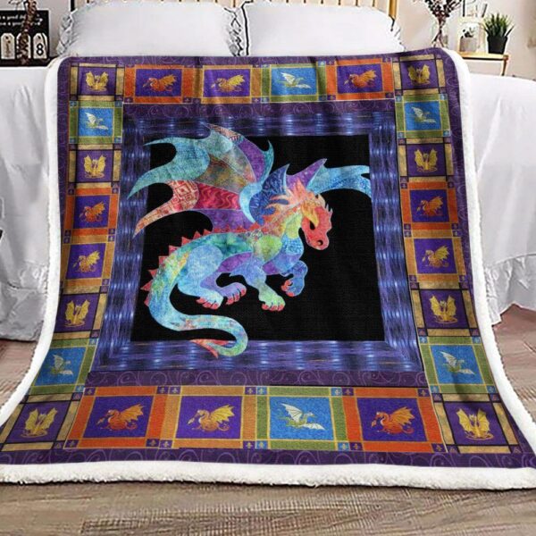 Dragon Fleece Blanket Sherpa Blanket