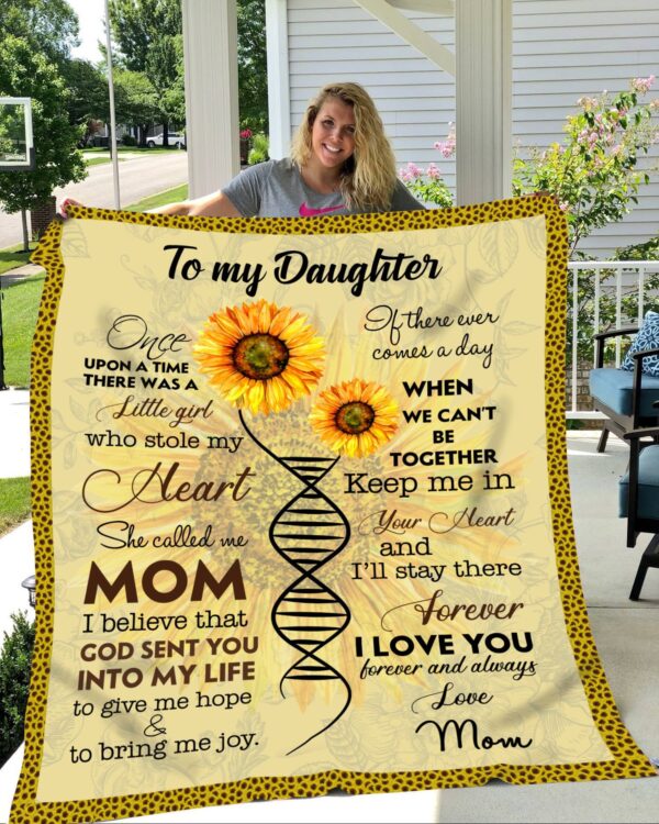 Daughter Once Upon A Time Fleece Blanket Sherpa Blanket
