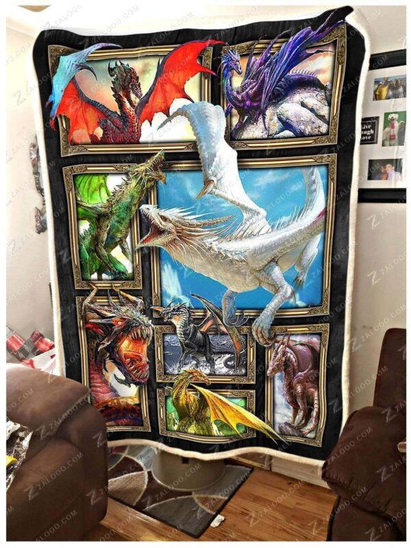 Dragon Fleece Blanket Sherpa Blanket
