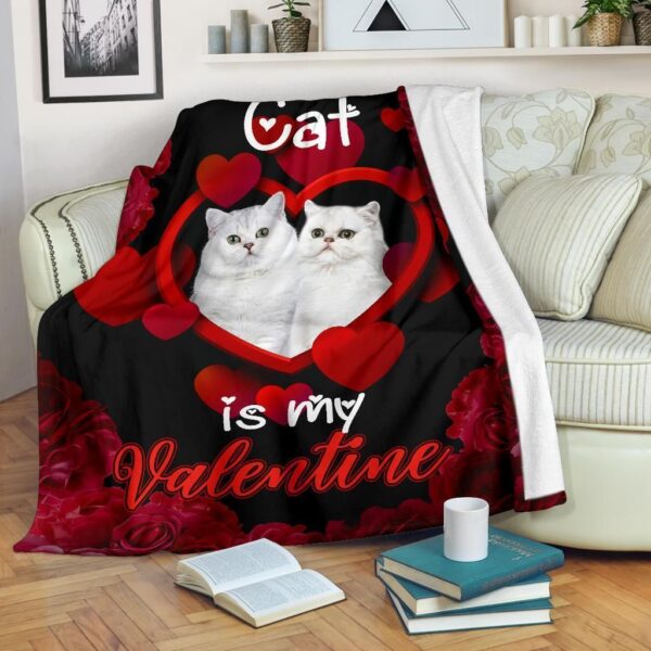 Cat Fleece Blanket Sherpa Blanket