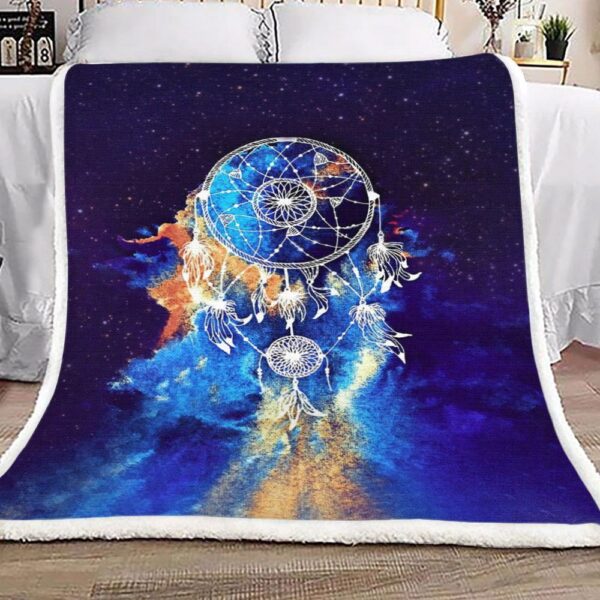 Dreamcatcher Fleece Blanket Sherpa Blanket