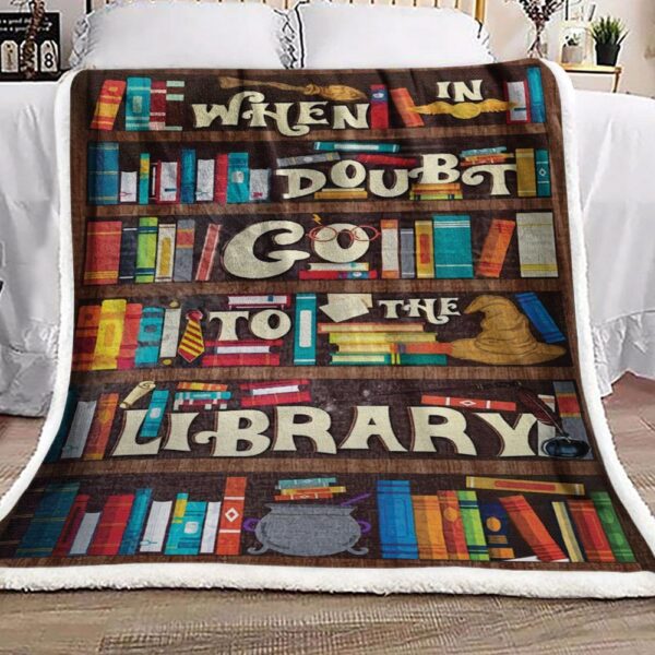 Reading Fleece Blanket Sherpa Blanket